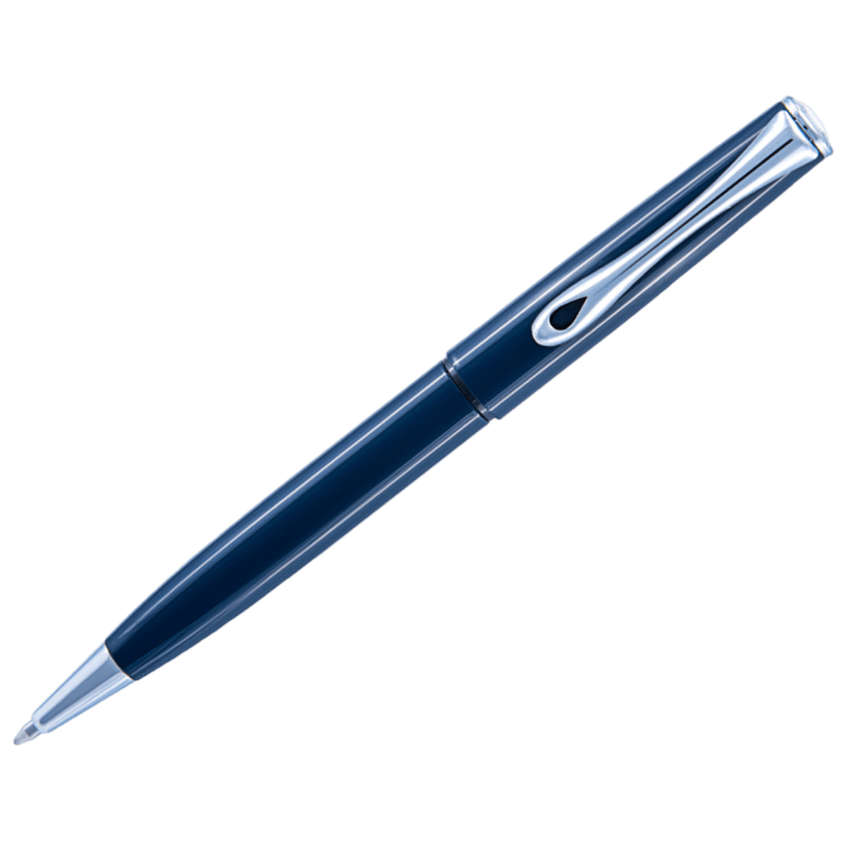 Diplomat Esteem Ballpoint Pen - Dark Blue - Pen Boutique Ltd