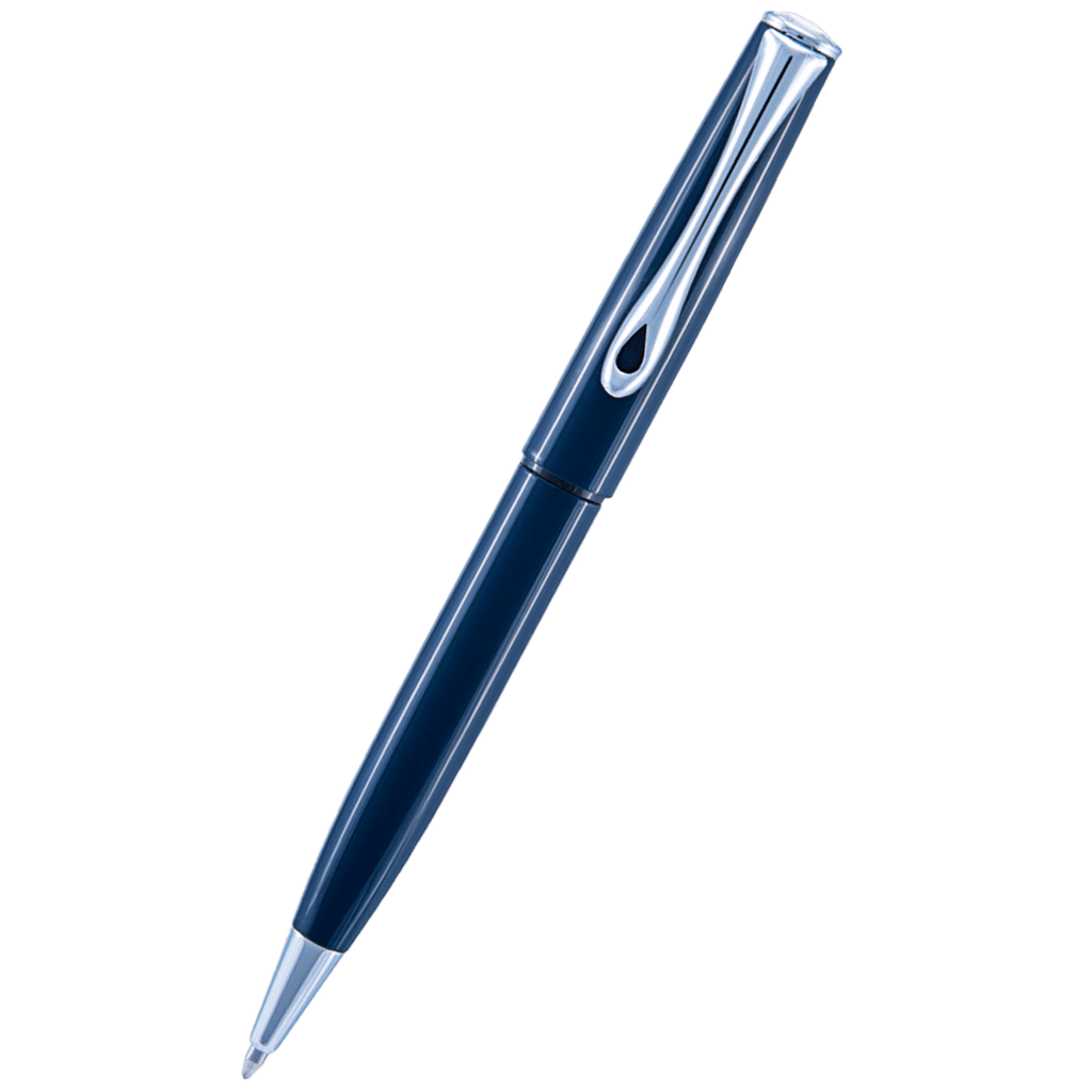 Diplomat Esteem Ballpoint Pen - Dark Blue - Pen Boutique Ltd