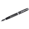 Diplomat Excellence A2 Guilloche Fountain Pen - Black/Chrome - Pen Boutique Ltd