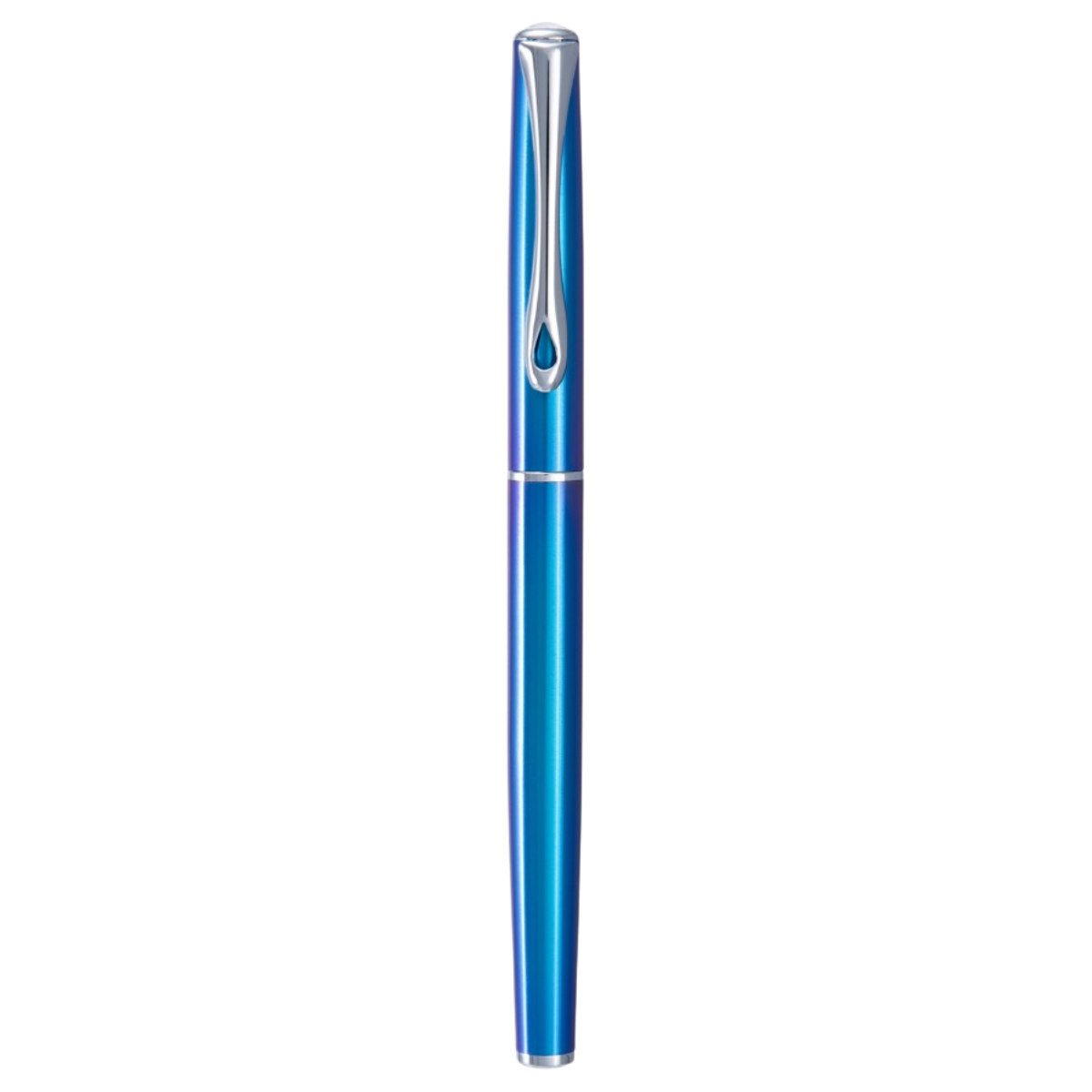 Diplomat Traveller Rollerball Pen - Funky Blue - Pen Boutique Ltd