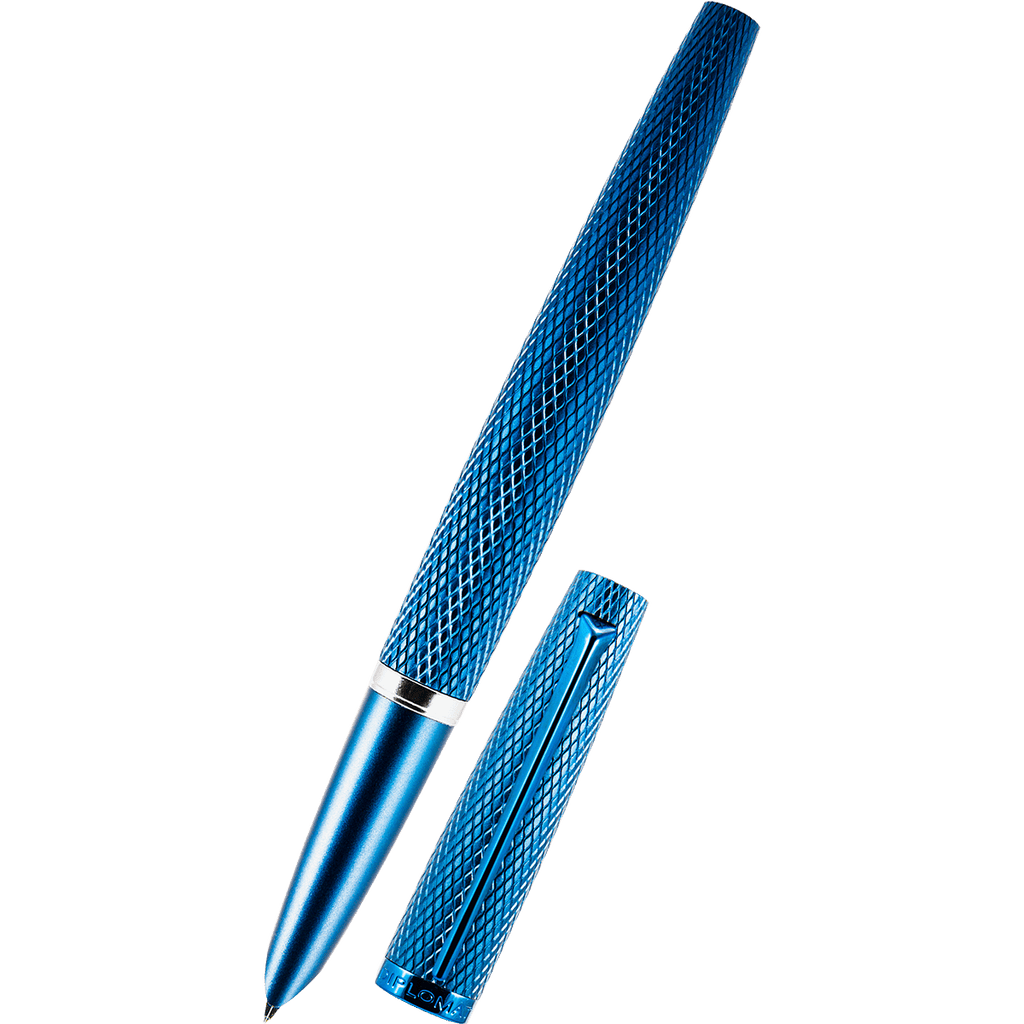 Diplomat Viper Fountain Pen - Blue - Pen Boutique Ltd