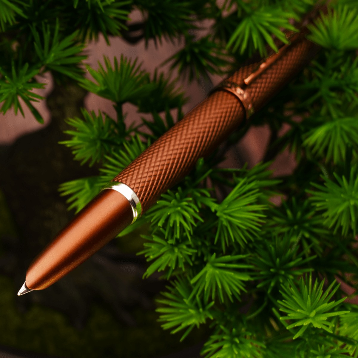 Diplomat Viper Fountain Pen - Brown - Pen Boutique Ltd