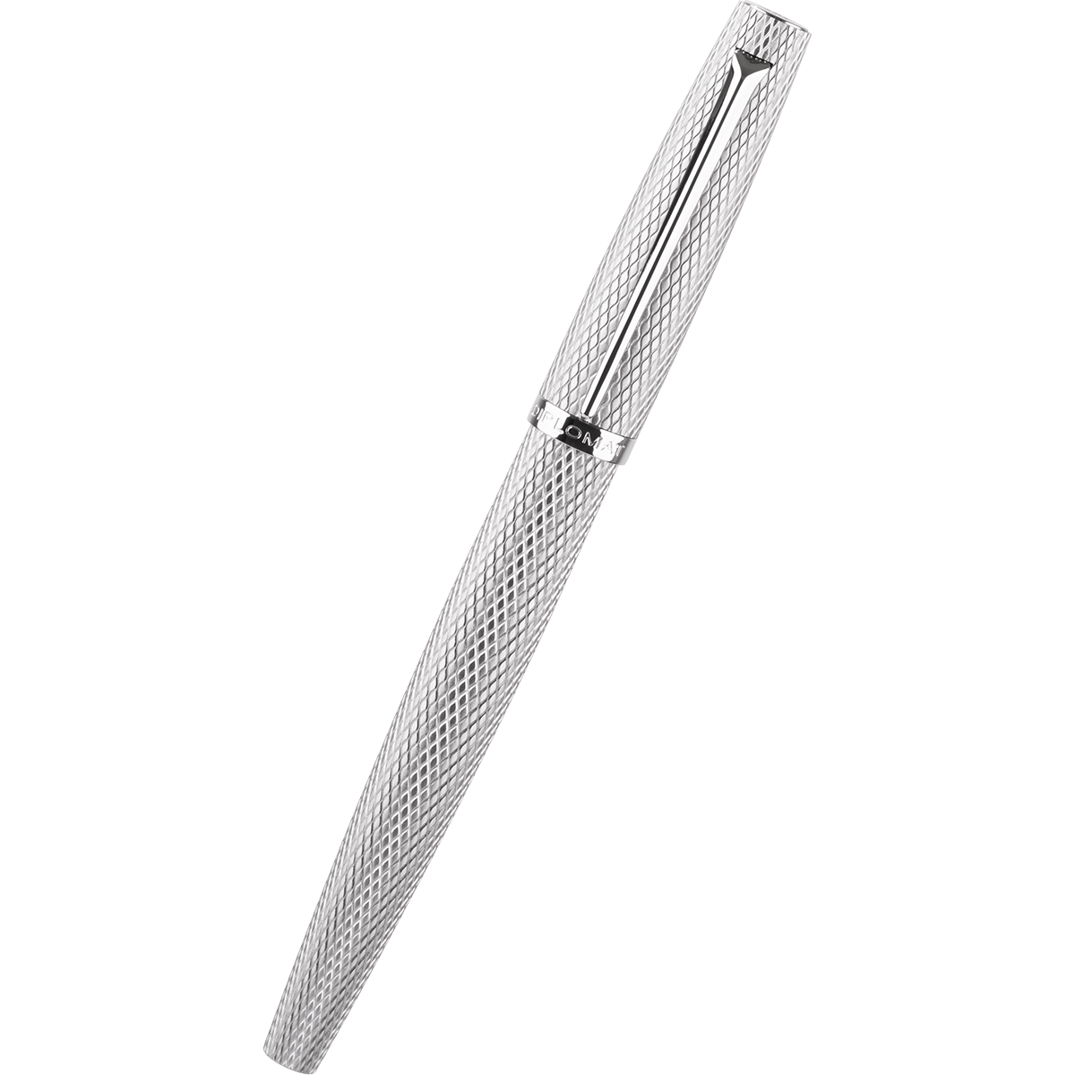 Diplomat Viper Fountain Pen - Silver - Pen Boutique Ltd