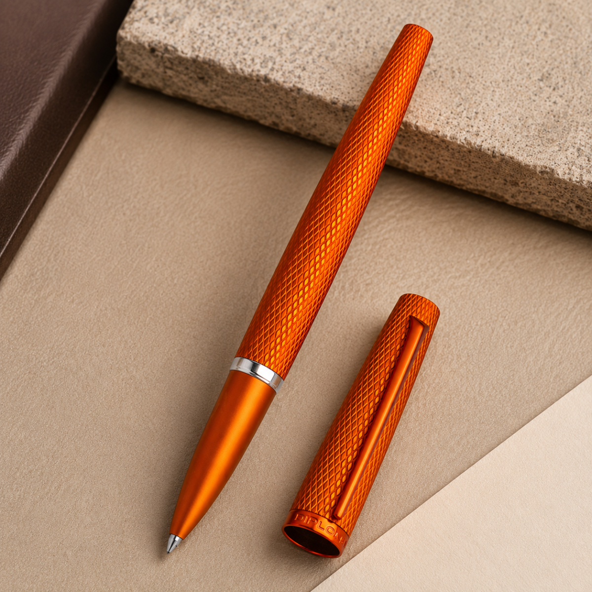 Diplomat Viper Rollerball Pen - Orange-Pen Boutique Ltd
