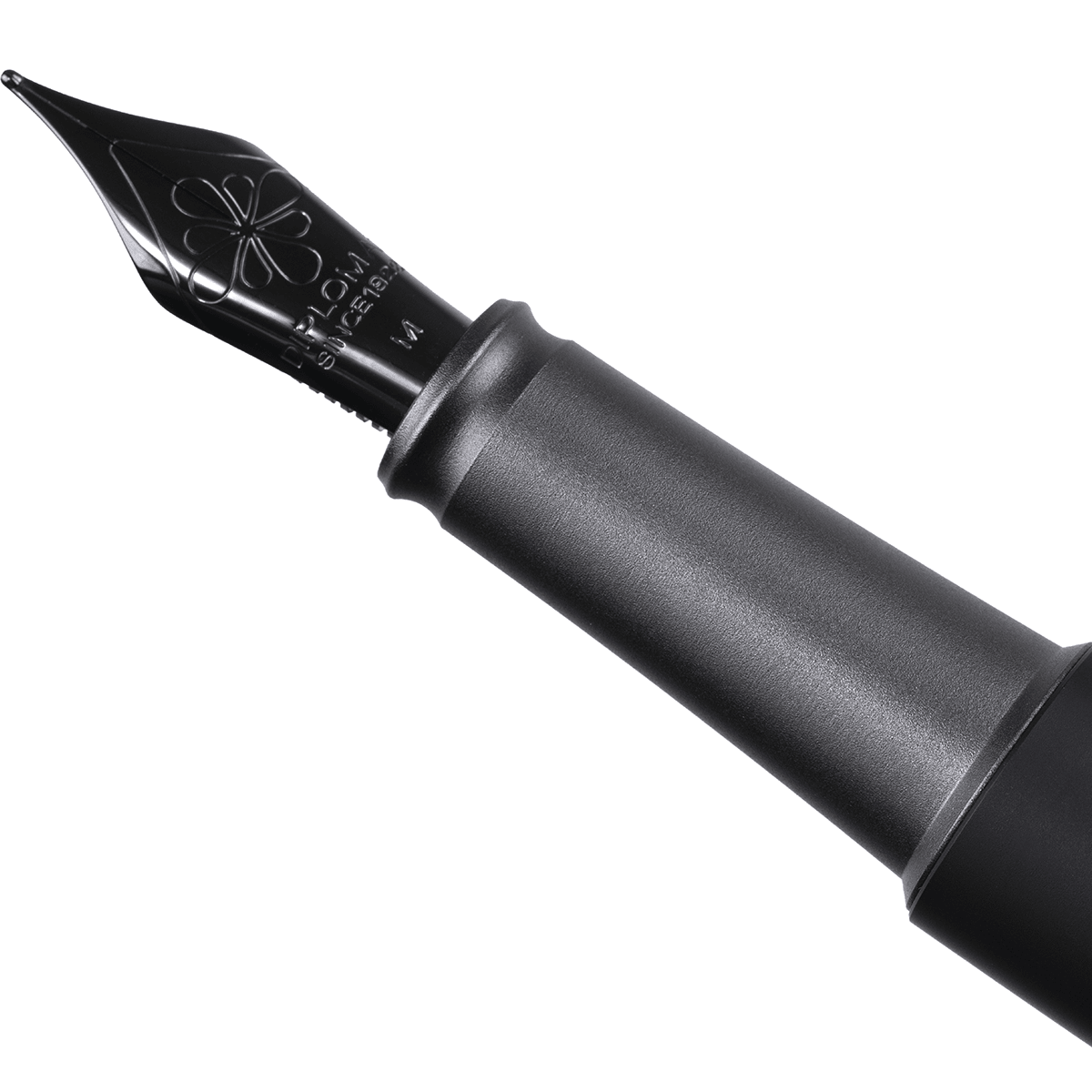 Diplomat Aero Fountain Pen - Pure Black (Limited Edition) - Pen Boutique Ltd