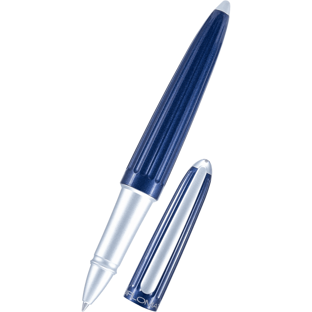 Diplomat Aero Rollerball Pen - Midnight Blue - Pen Boutique Ltd