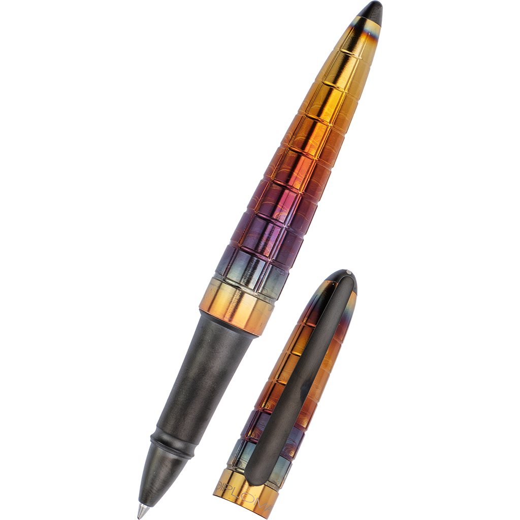 Diplomat Aero Rollerball Pen - Rhomb Flame-Pen Boutique Ltd