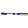 Diplomat Nexus Fountain Pen - Blue - Gold Trim - 14K - Pen Boutique Ltd