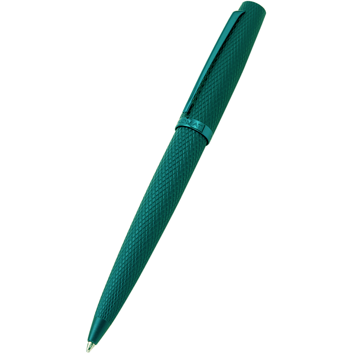 Diplomat Viper Ballpoint Pen - Green Quilloche - Pen Boutique Ltd