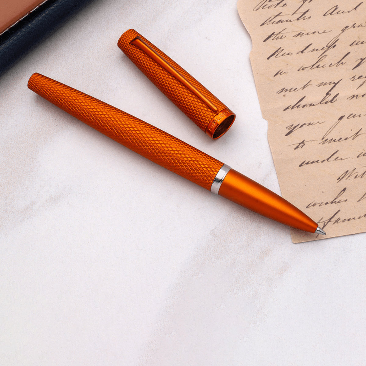 Diplomat Viper Rollerball Pen - Orange - Pen Boutique Ltd
