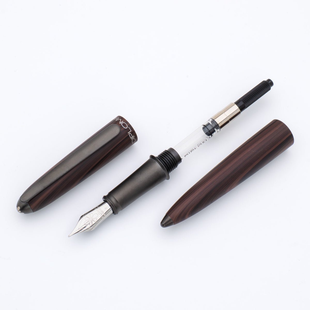 Diplomat Aero Fountain Pen - Black Forest - Pen Boutique Ltd