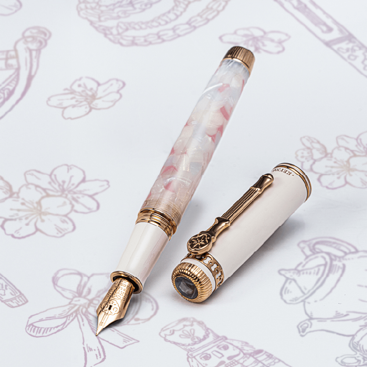 Dominant Industry Keyno 014 Fountain Pen - Cherishment ( Limited) - Pen Boutique Ltd