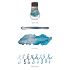 Dominant Industry Pearl Ink Bottle - Bleuze Hadancourt - 25ml (Painter Series) - Pen Boutique Ltd