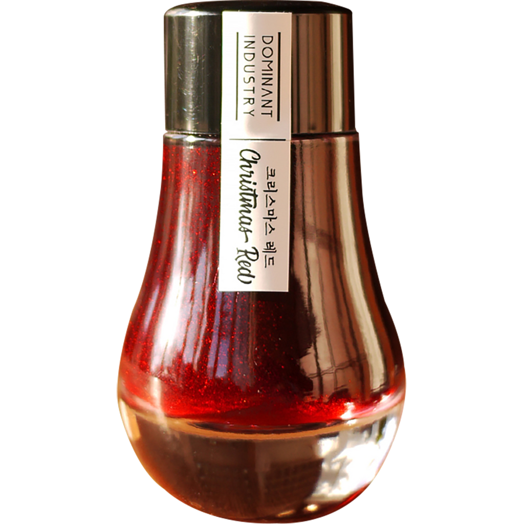 Dominant Industry Pearl Ink Bottle - Christmas Red - 25ml - Pen Boutique Ltd