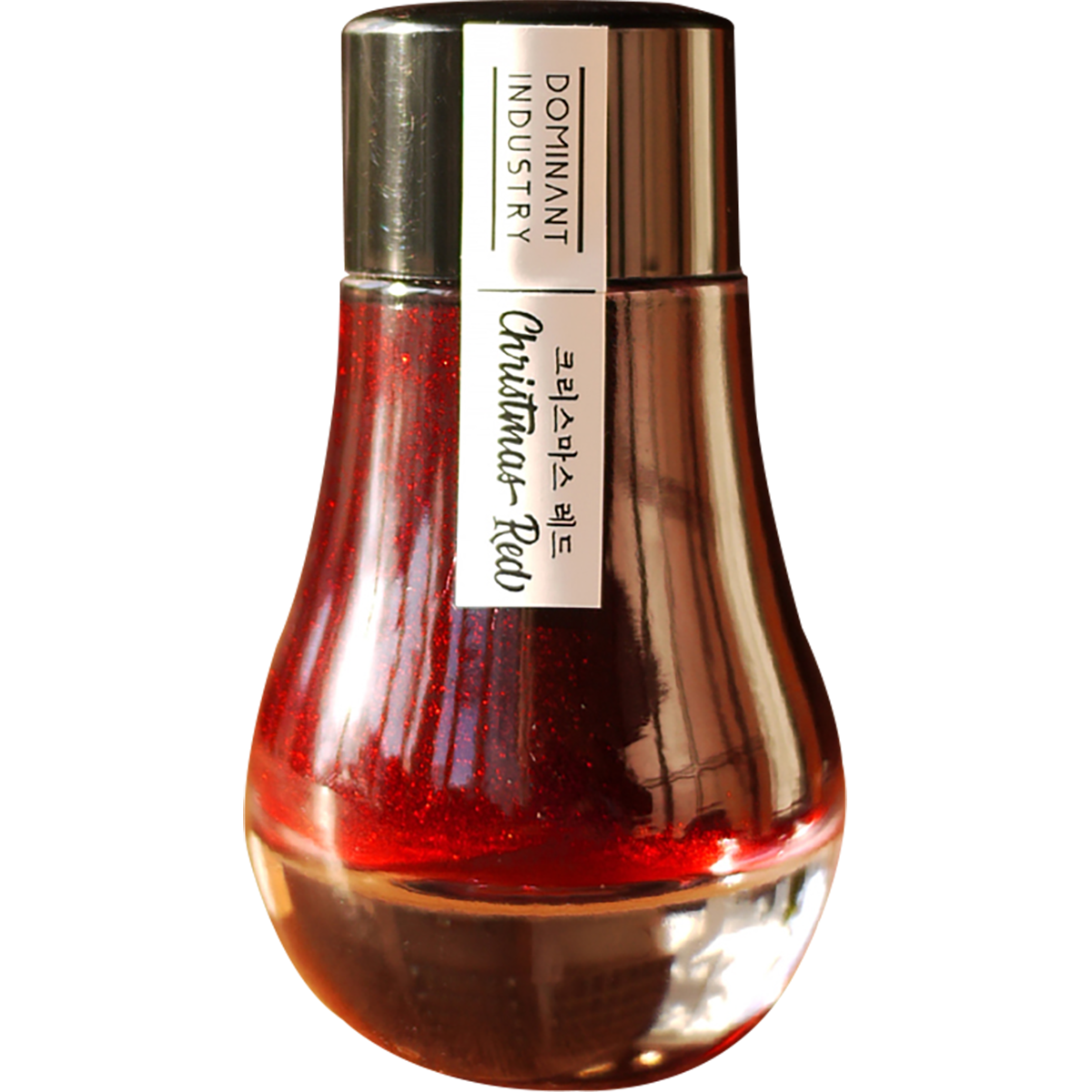 Dominant Industry Pearl Ink Bottle - Christmas Red - 25ml - Pen Boutique Ltd