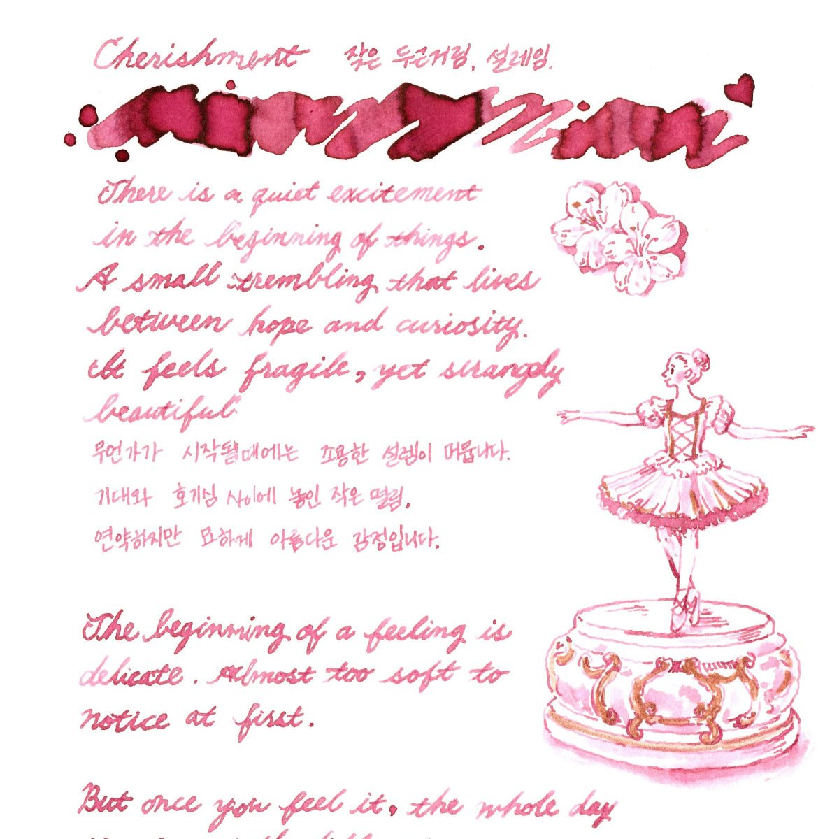 Dominant Industry Standard Ink Bottle - Cherishment Key No. 14 - 25ml - Pen Boutique Ltd