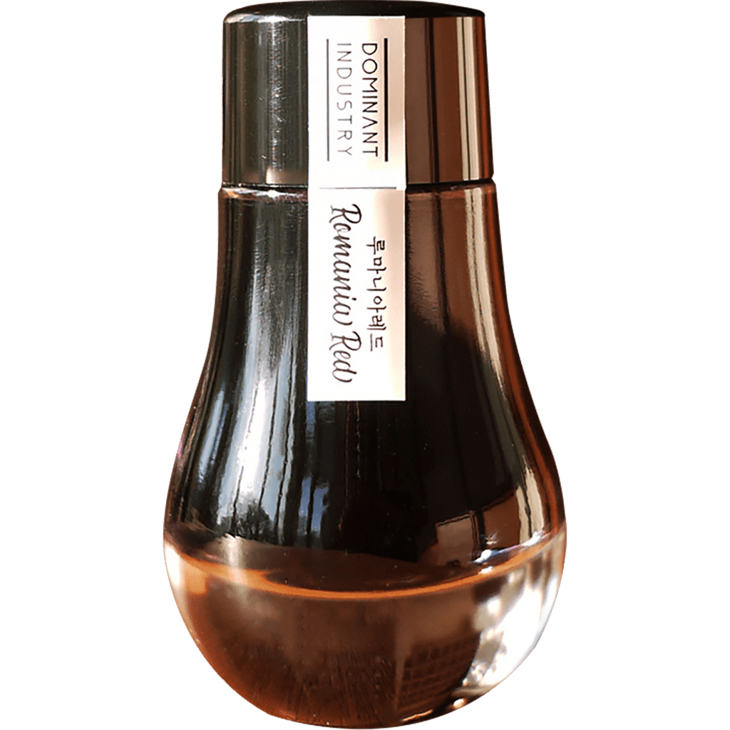 Dominant Industry Standard Ink Bottle - Romania Red - 25ml - Pen Boutique Ltd