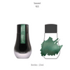 Dominant Industry Standard Ink Bottle - Seaweed - Pen Boutique Ltd