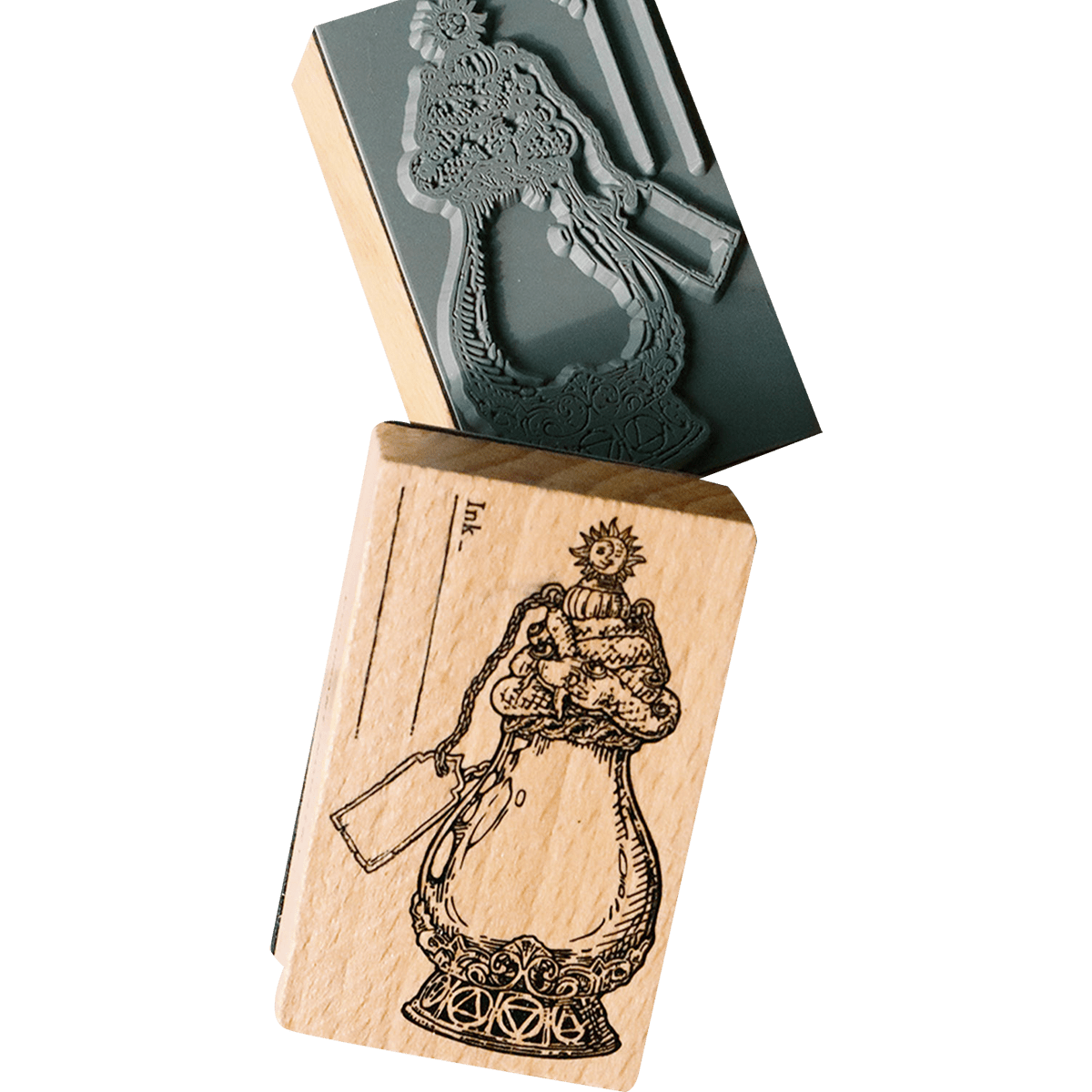 Dominant Industry Wood Stamp - A Log of Elixir - Pen Boutique Ltd