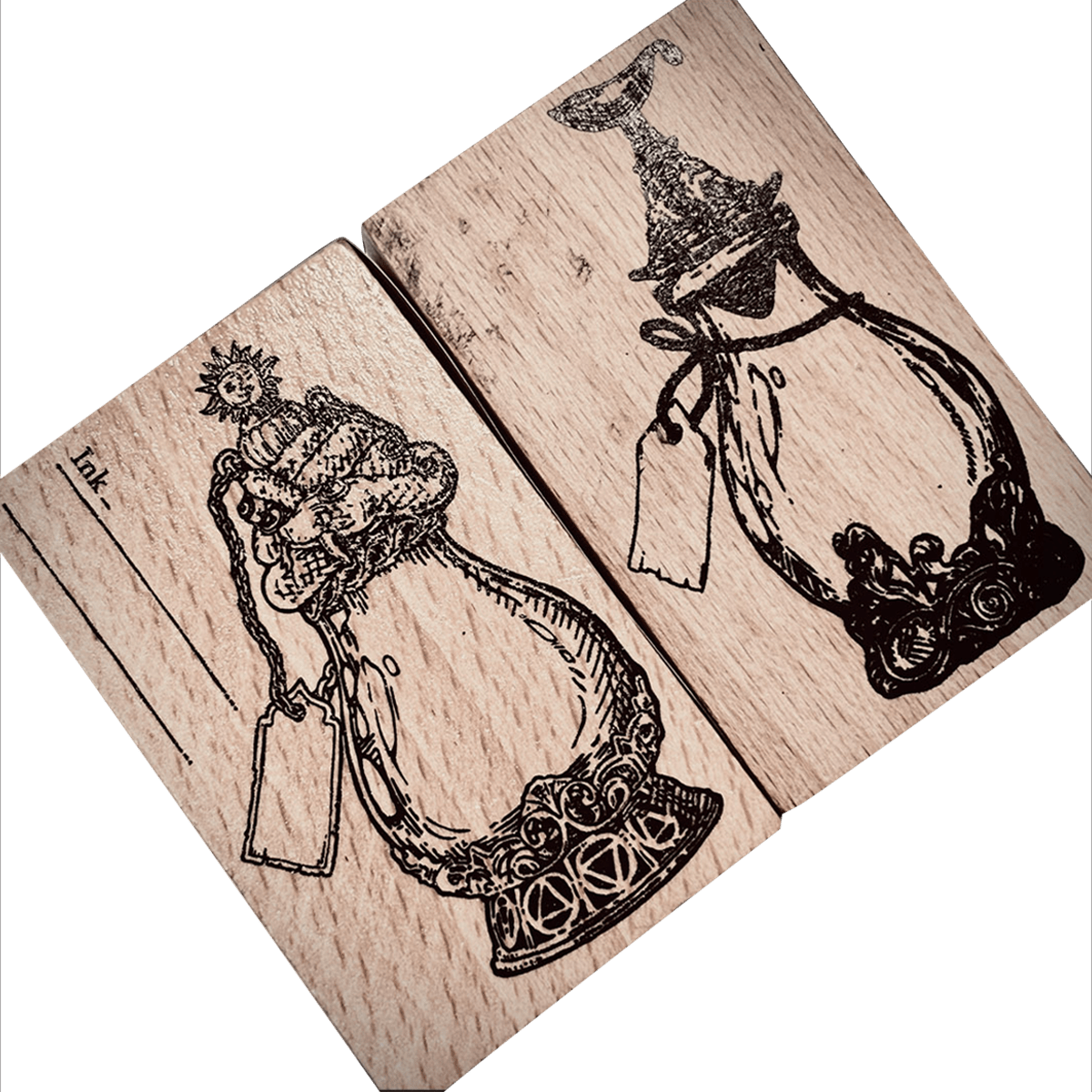 Dominant Industry Wood Stamp - A Log of Elixir - Pen Boutique Ltd