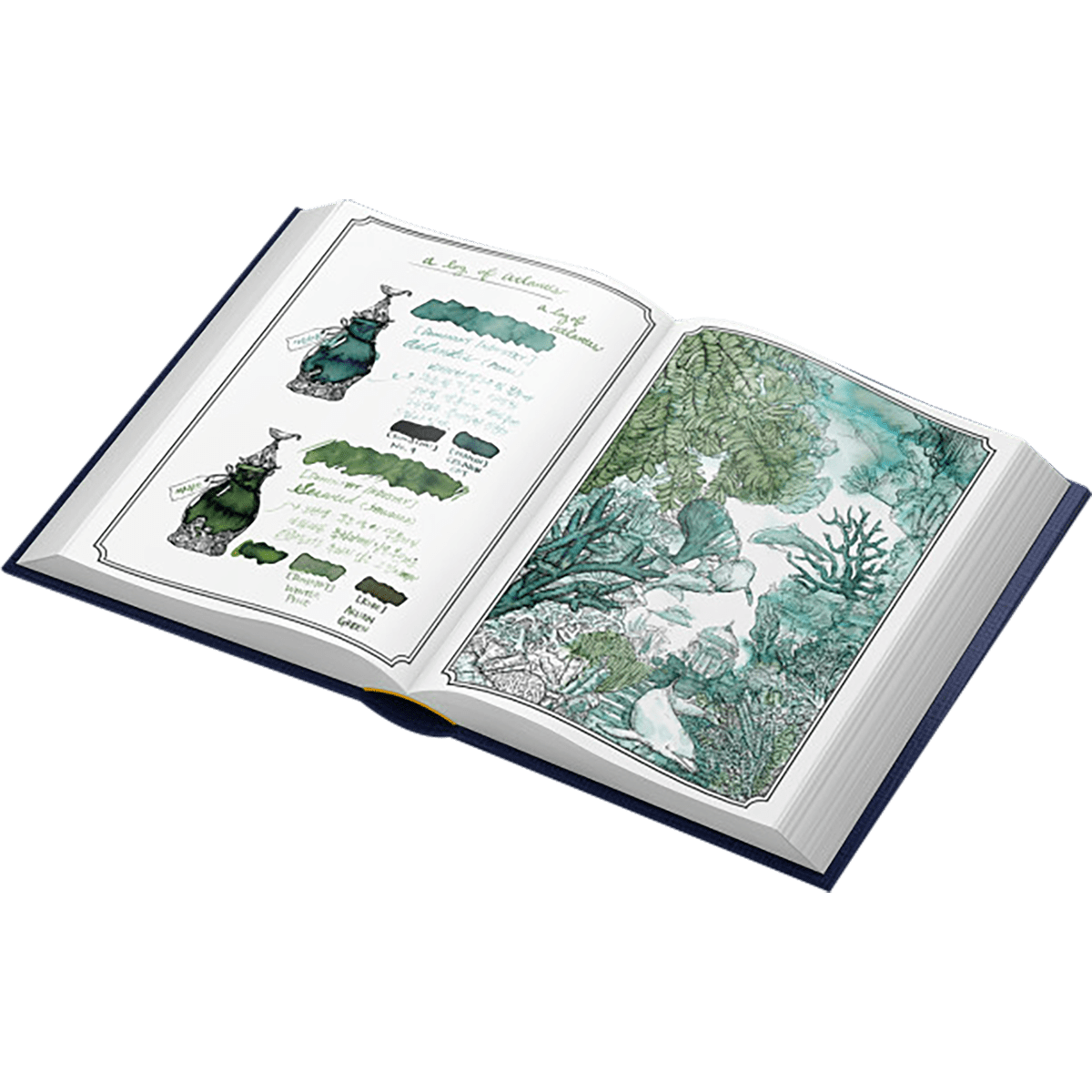 Dominant Industry the Ink Archiving Book - A Log of Atlantis - Pen Boutique Ltd