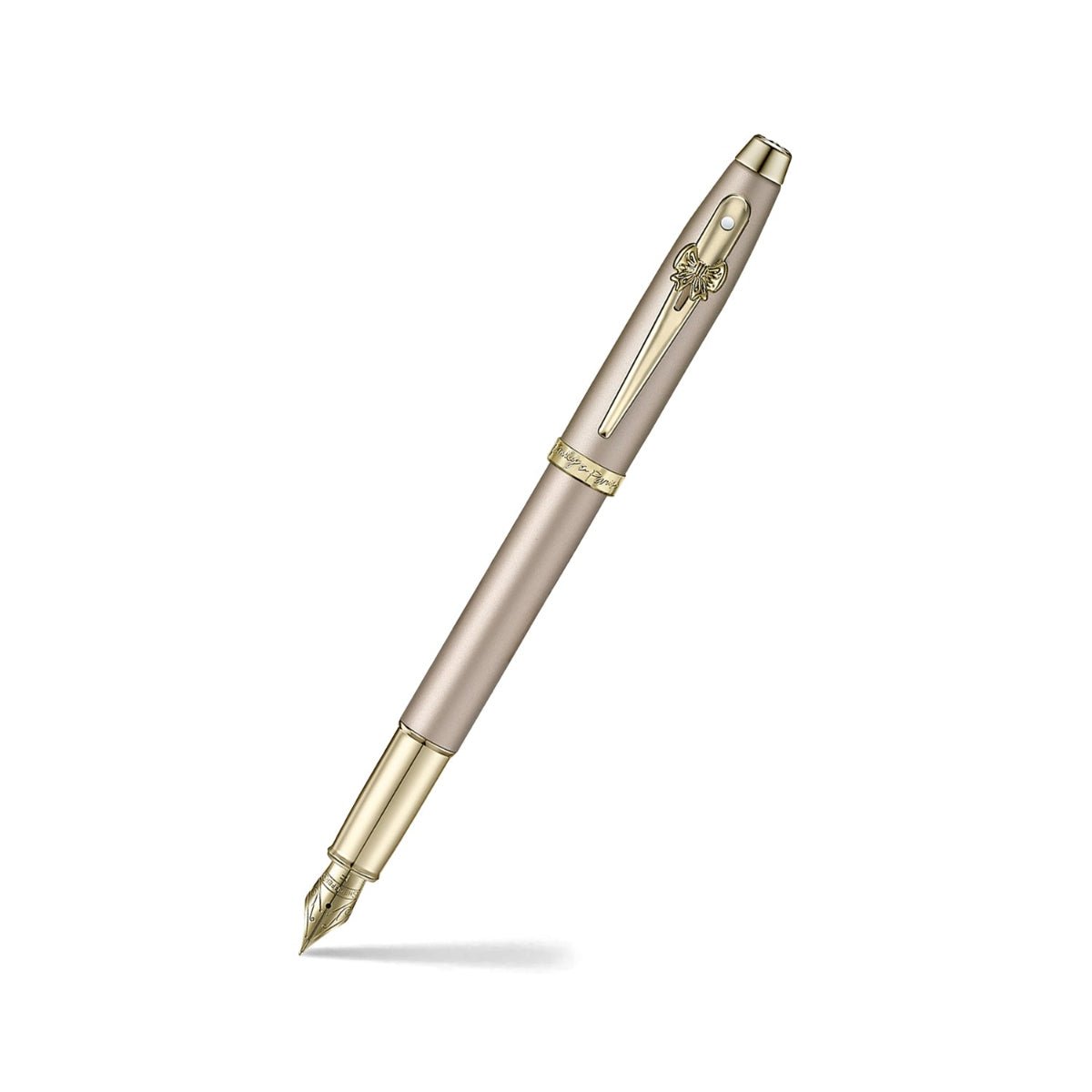 Sheaffer x Emily in Paris 100 Fountain Pen - Champagne Gold - Pen Boutique Ltd