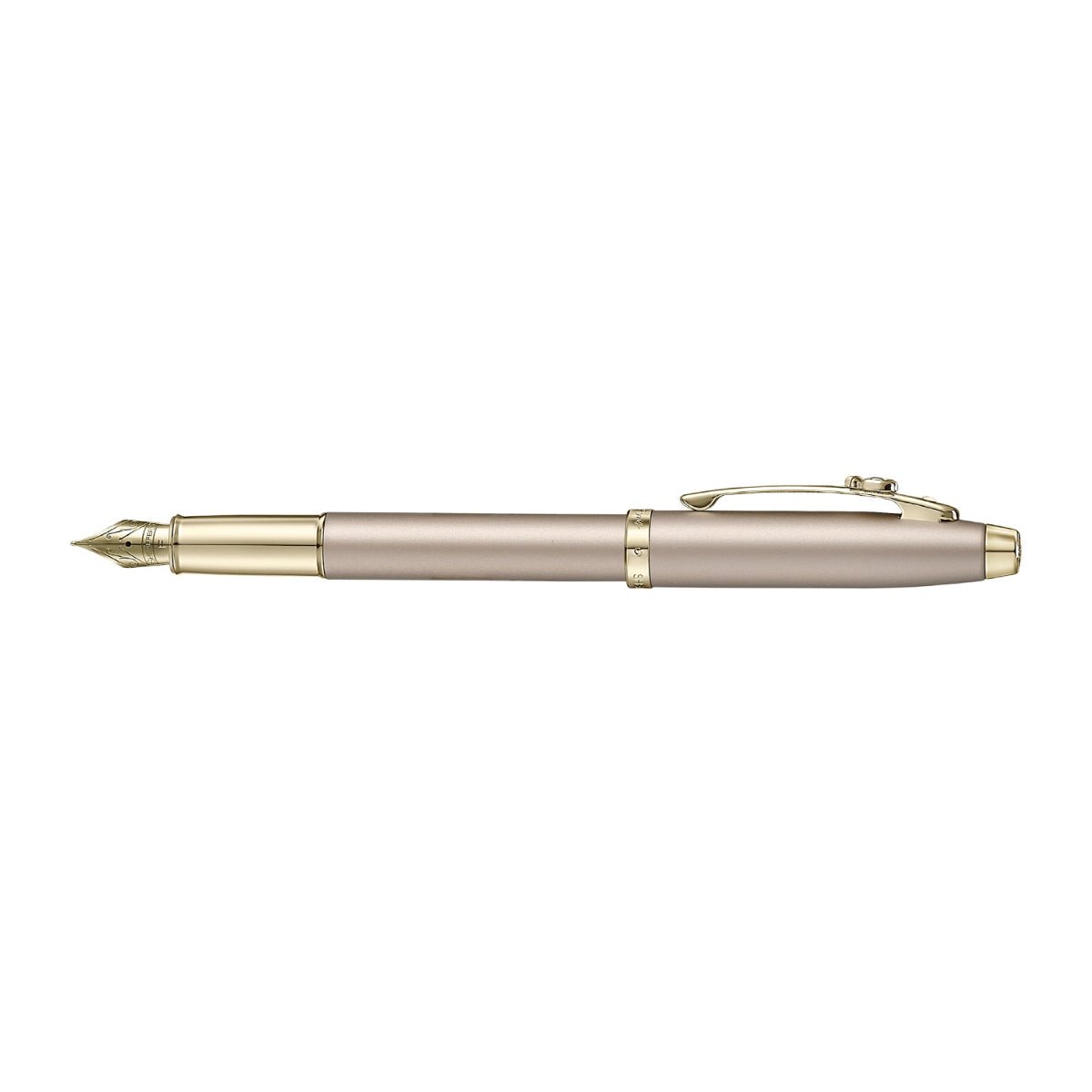 Sheaffer x Emily in Paris 100 Fountain Pen - Champagne Gold - Pen Boutique Ltd