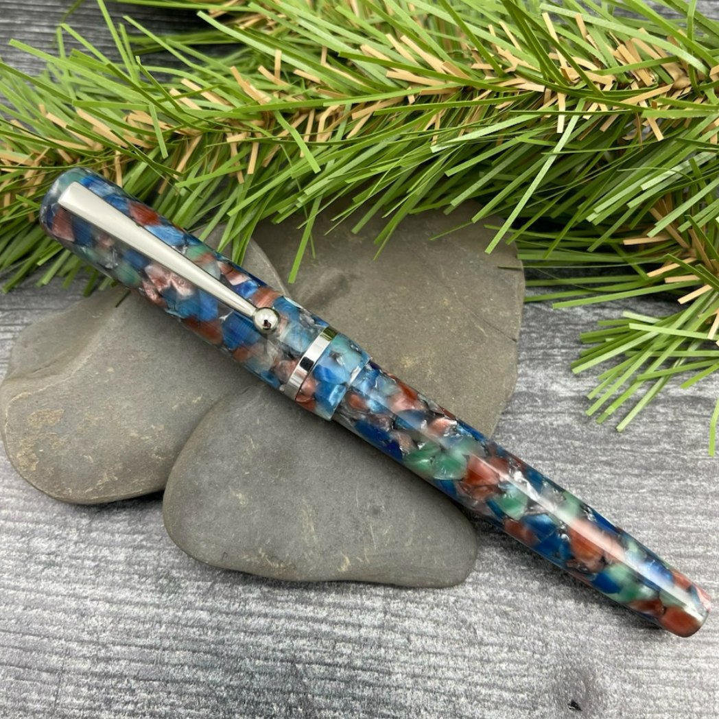 Edison Beaumont Fountain Pen - River’s Edge - Pen Boutique Ltd