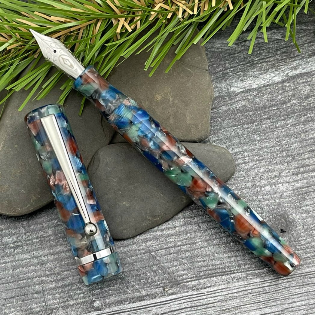 Edison Beaumont Fountain Pen - River’s Edge - Pen Boutique Ltd