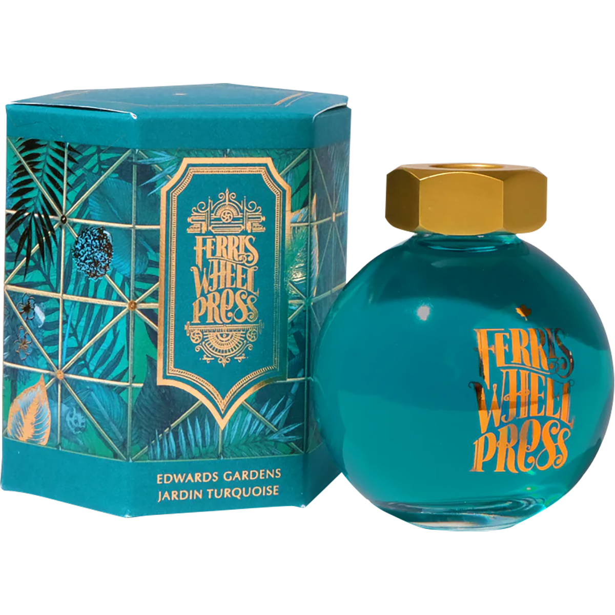 Ferris Wheel Press Ink Bottle - Edwards Gardens - 38ml - Pen Boutique Ltd