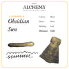 Endless Alchemy Ink - Shimmering Obsidian Sun (Stardust) - Pen Boutique Ltd