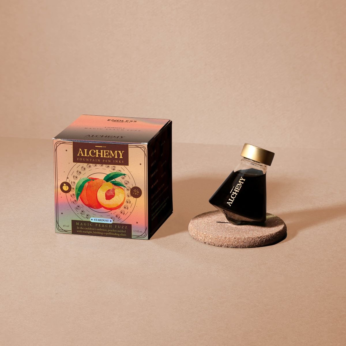 Endless Alchemy Stardust Shimmer Ink - Magic Peach Fuzz - Pen Boutique Ltd