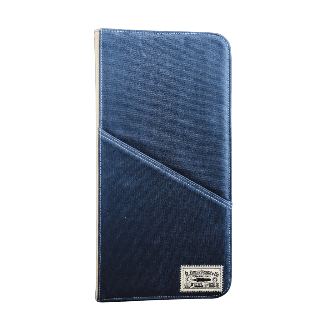 Esterbrook 40pc Zipper Pen Case - Navy - Pen Boutique Ltd