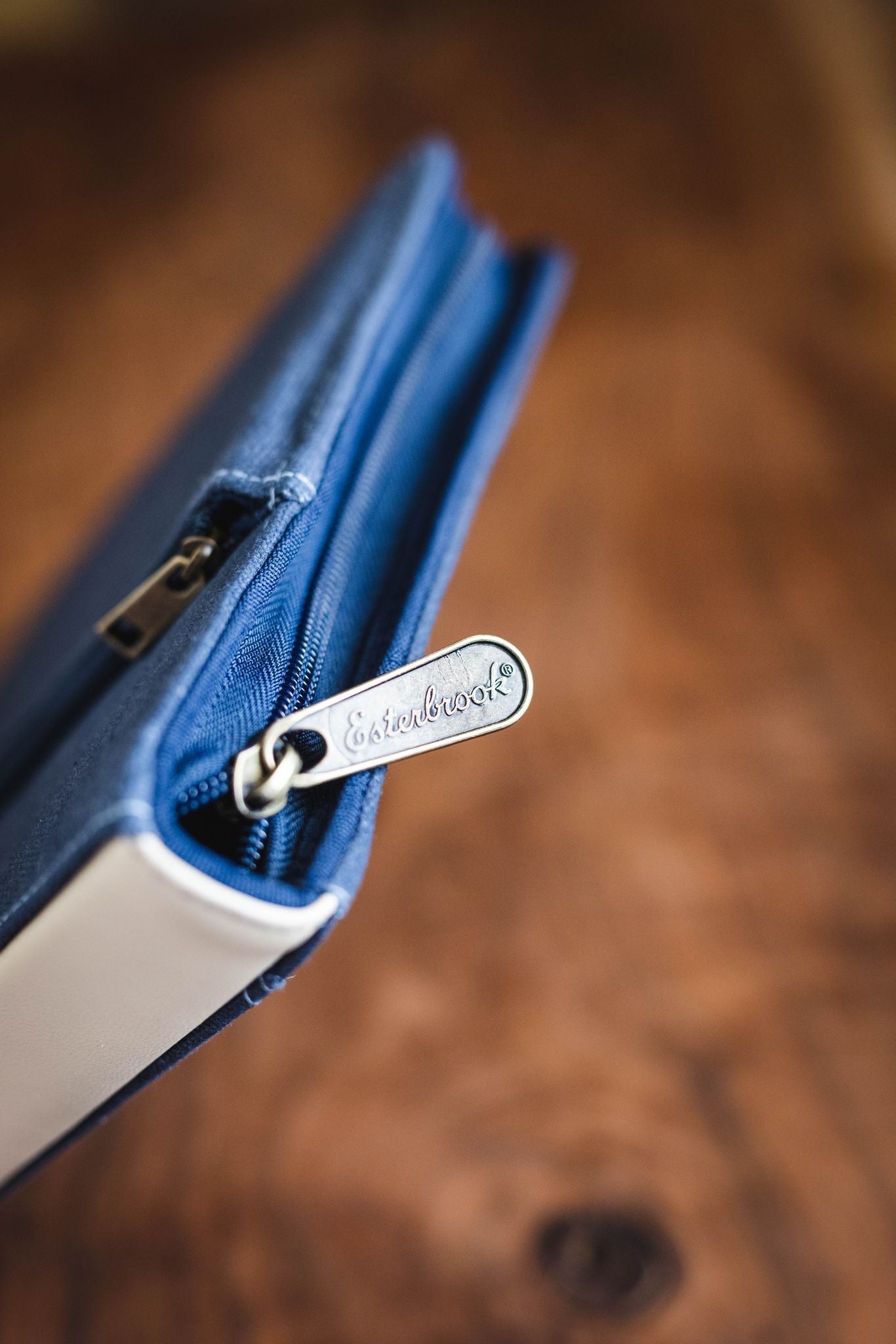 Esterbrook 40pc Zipper Pen Case - Navy - Pen Boutique Ltd