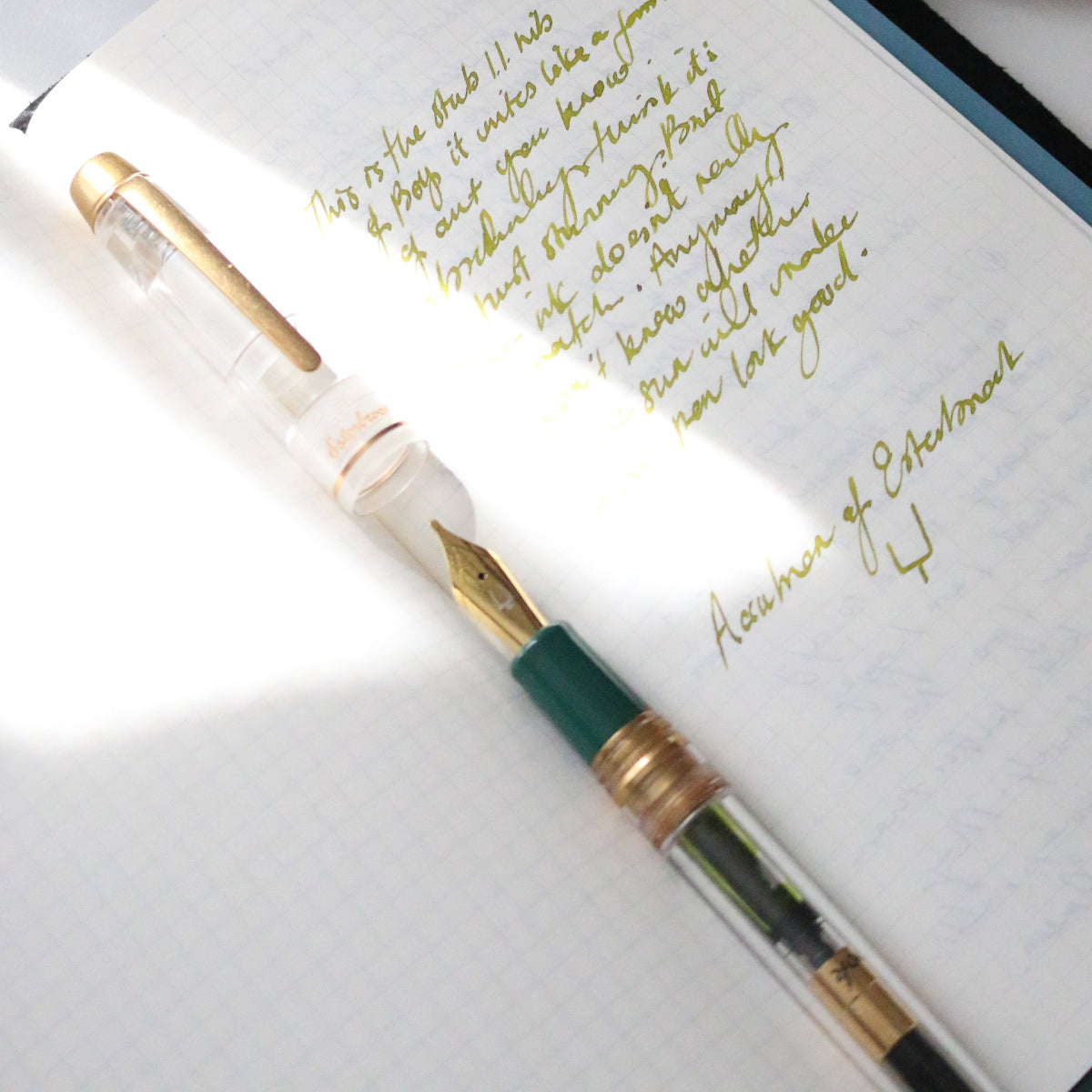 Esterbrook Estie Fountain Pen - Accutron Spaceview-Pen Boutique Ltd