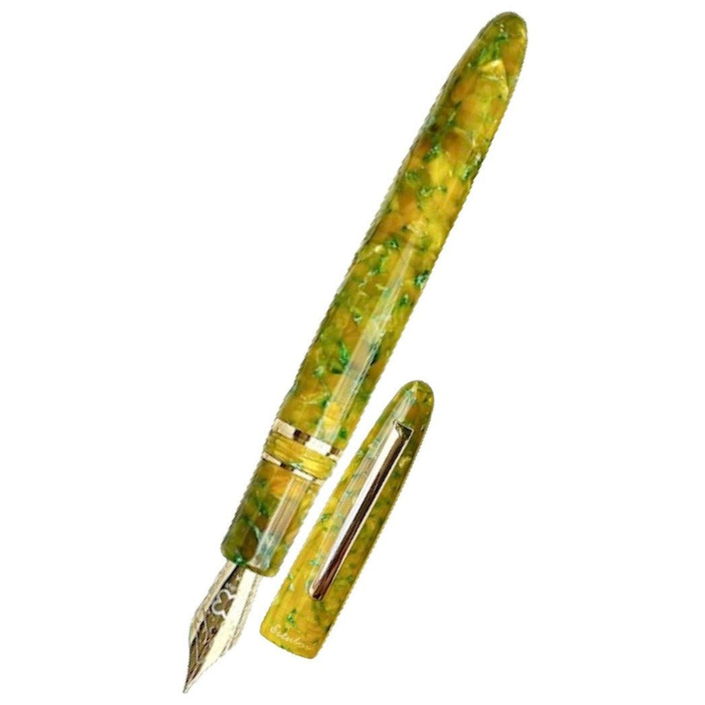 Esterbrook Estie Fountain Pen - Tropical Rain Forest - Stainless (Oversized) - Pen Boutique Ltd