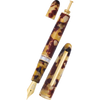 Esterbrook Estie Piston Filler Fountain Pen - Tortoise - Gold Trim-Pen Boutique Ltd