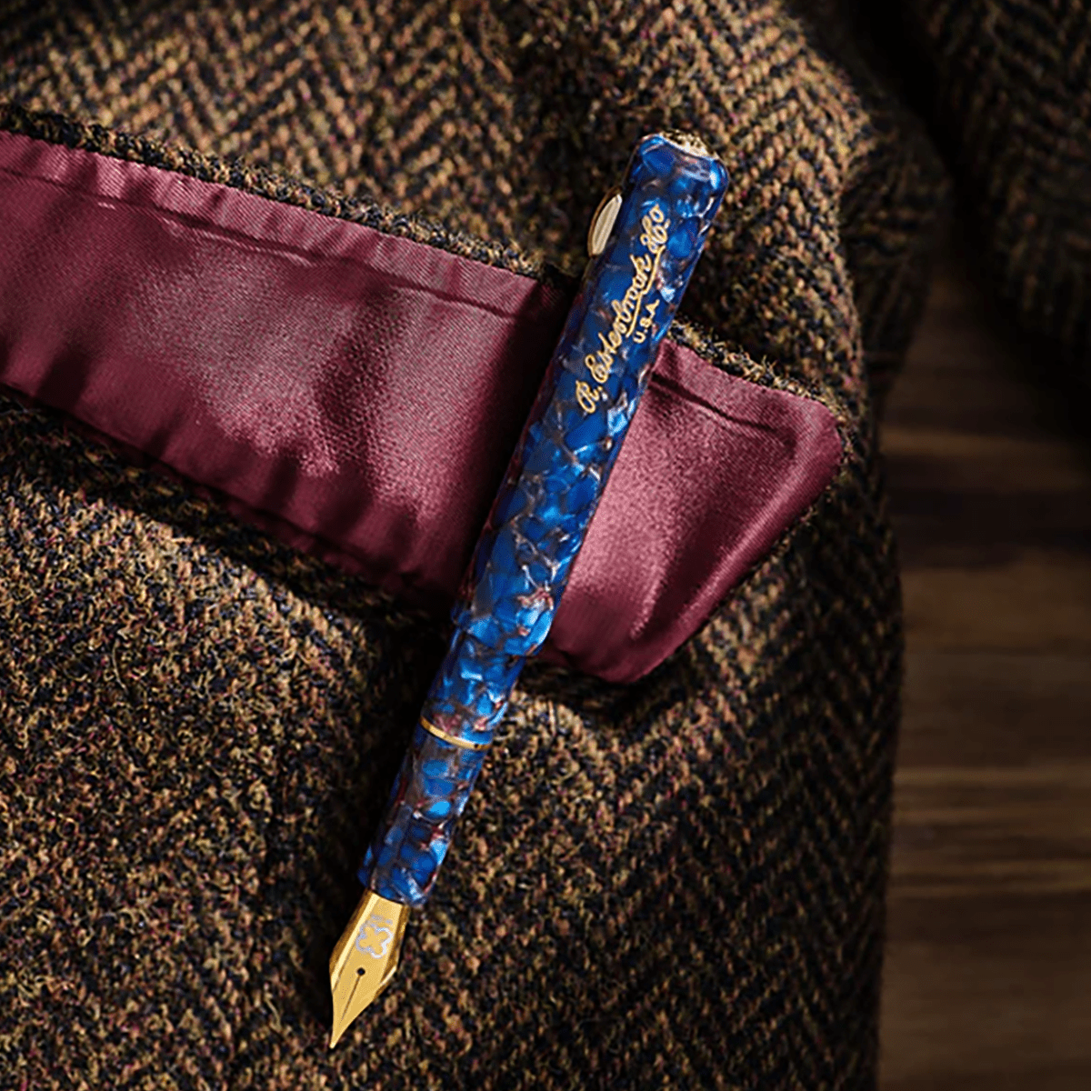 Esterbrook Niblet Fountain Pen - Nouveau Bleu - Gold Trim - Pen Boutique Ltd