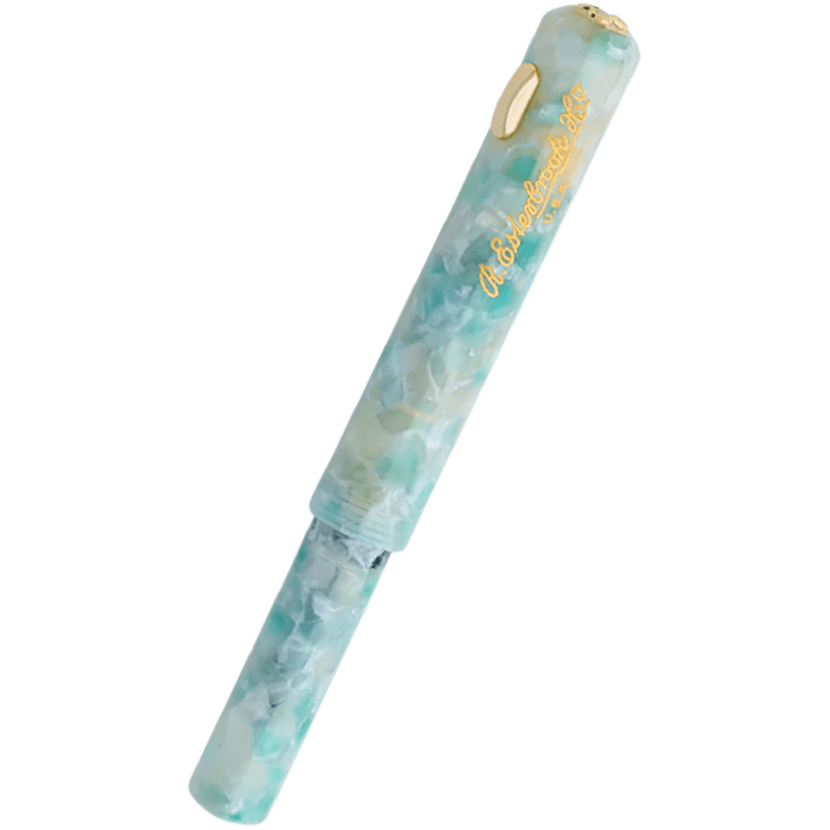Esterbrook Niblet Fountain Pen - Sea Glass - Gold Trim - Pen Boutique Ltd