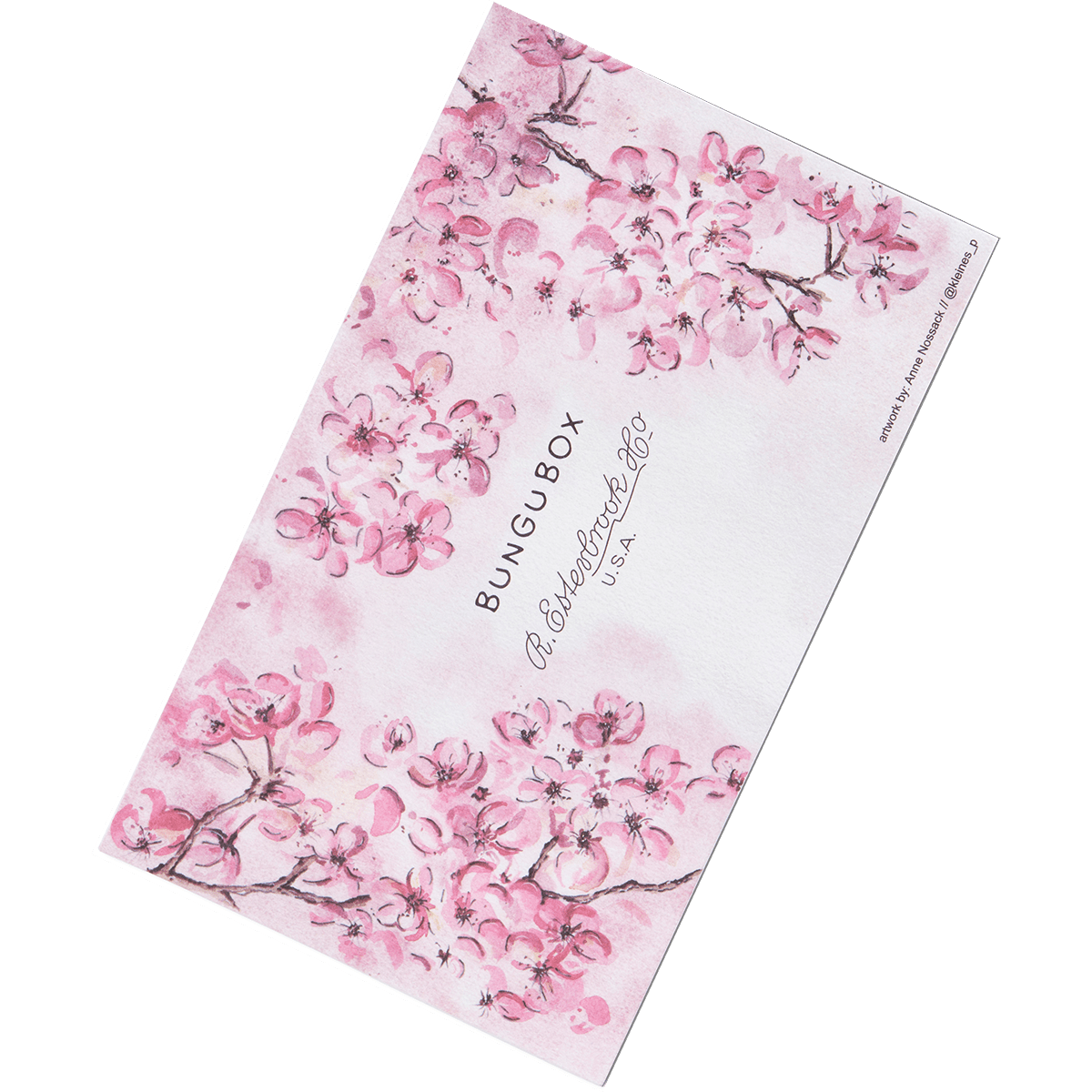 Esterbrook x BUNGUBOX Blotter Paper - Kachofugetsu Cherry Blossom - Pen Boutique Ltd