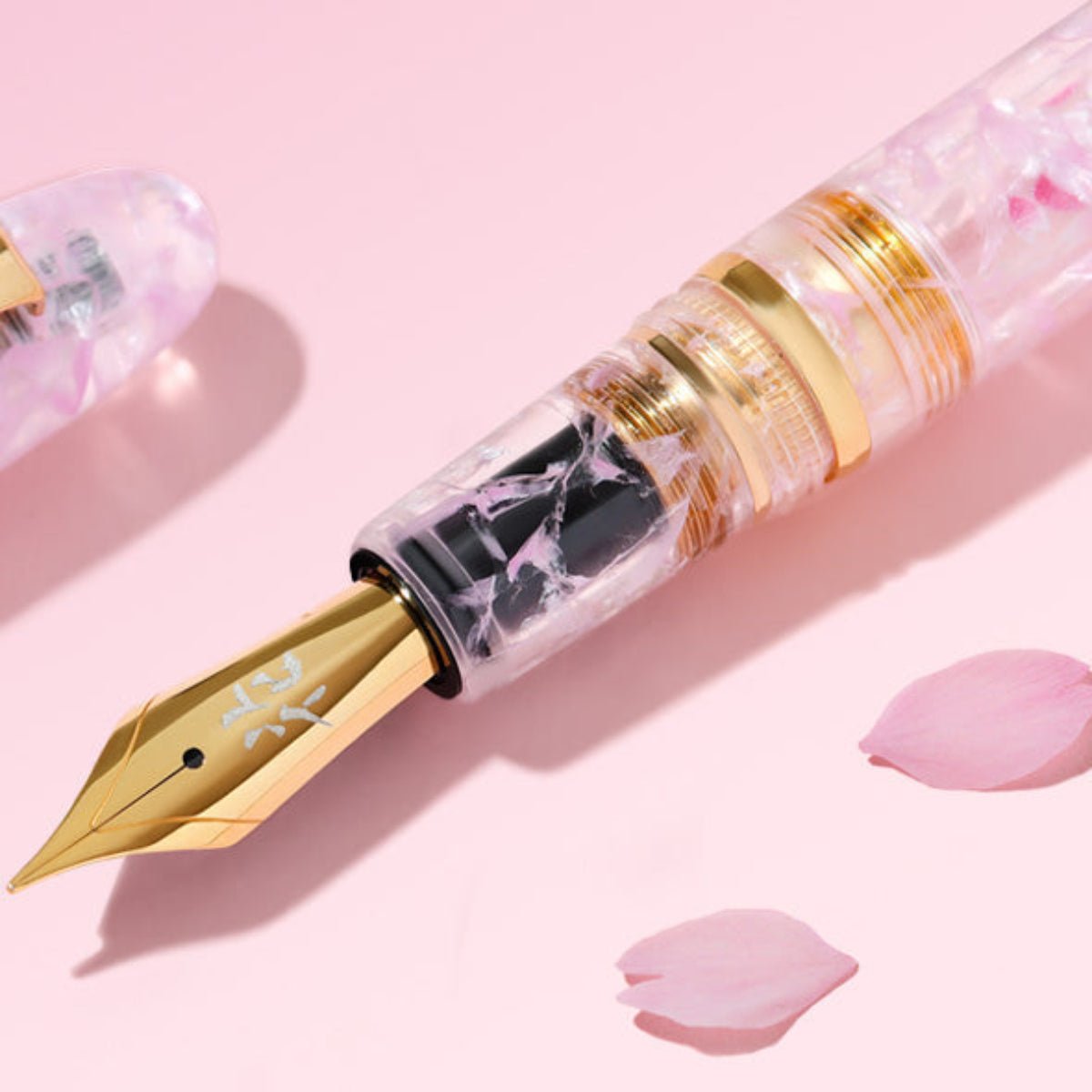 Esterbrook x BUNGUBOX Estie Fountain Pen - The Kachofugetsu Flower - Cherry Blossom (Limited Edition) - Pen Boutique Ltd