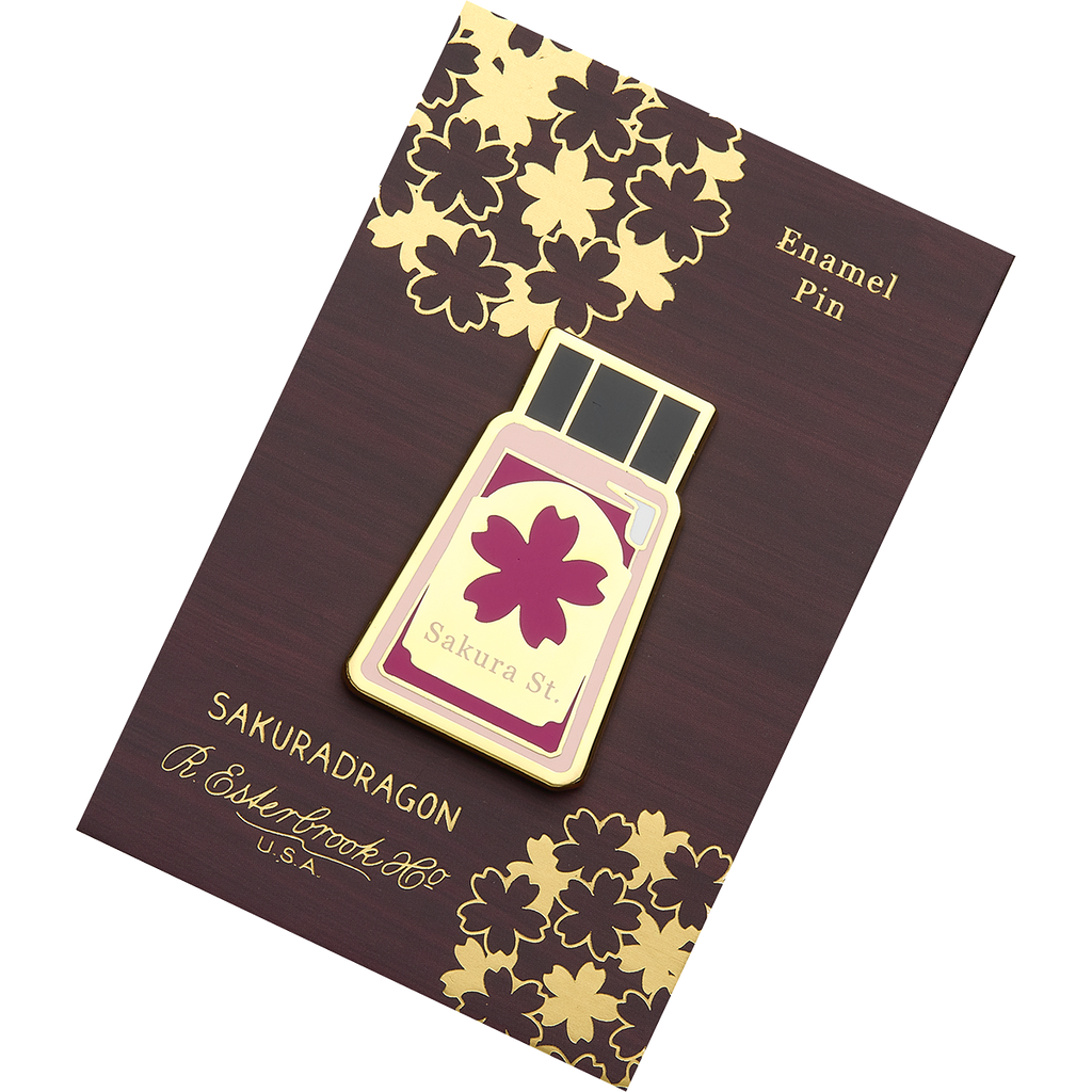 Esterbrook x Sakura Dragon Lapel Pin - Sakura Street Ink-Pen Boutique Ltd
