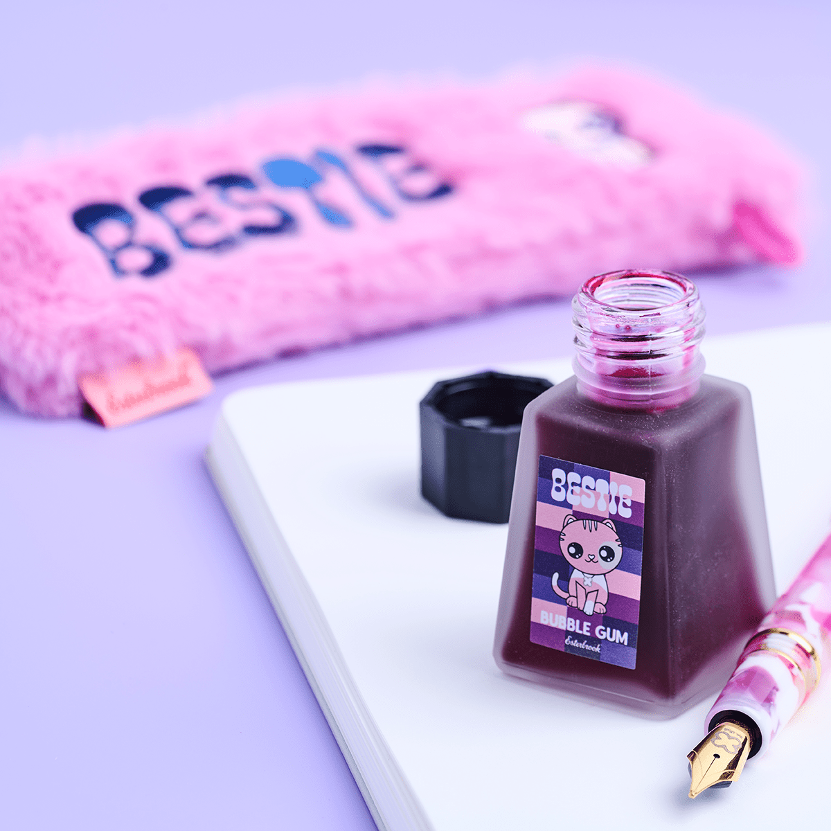 Esterbrook Estie Fountain Pen - Bestie Bubble Gum Pink - Pen Boutique Ltd