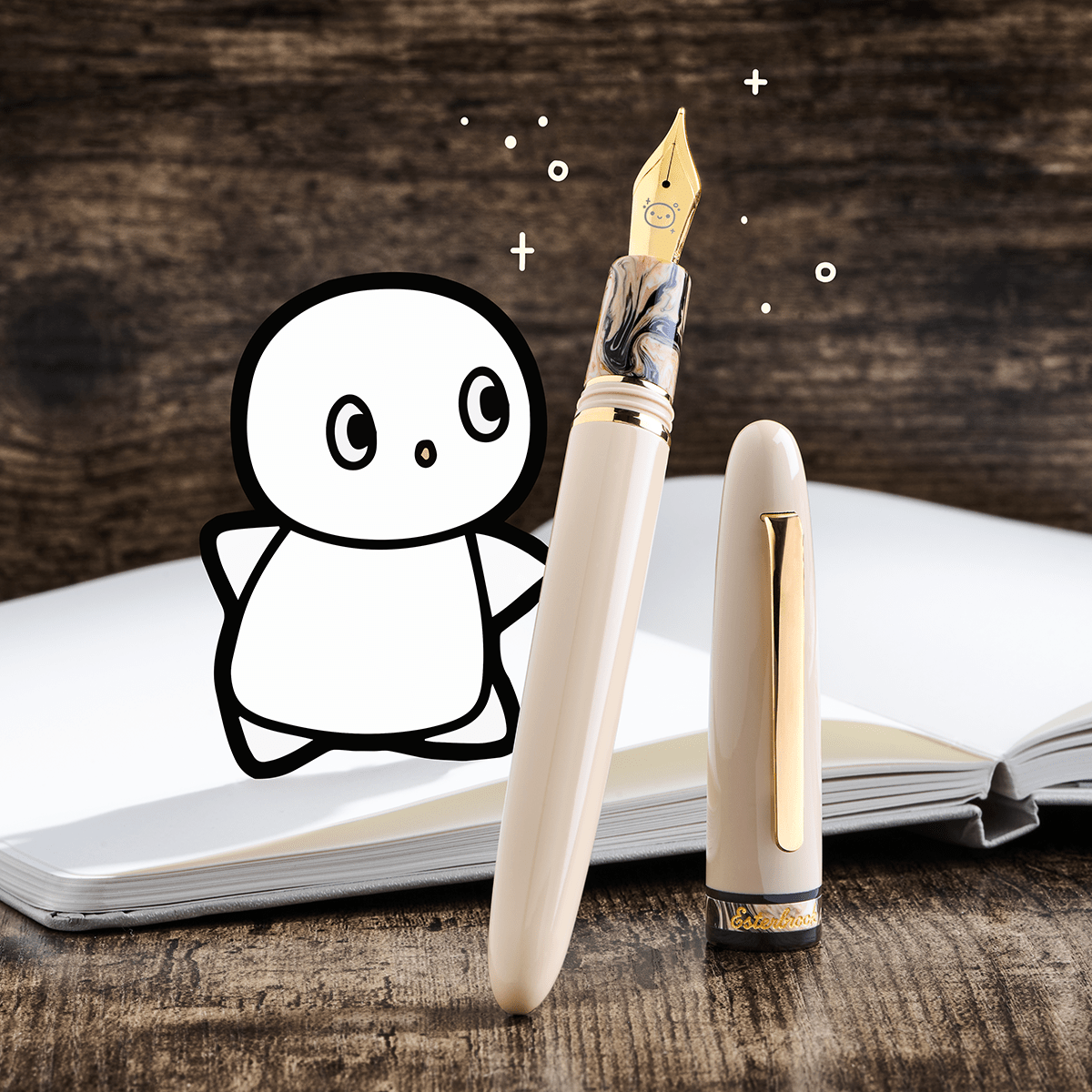 Esterbrook x TCMC Estie Fountain Pen - TheCoffeeMonsterzCo - Pen Boutique Ltd