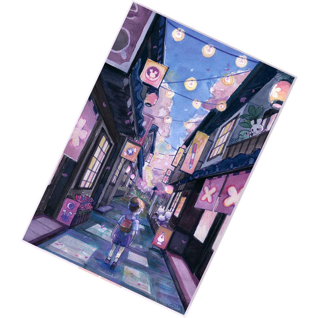 Esterbrook x Sakura Dragon Post Cards - Sakura Street-Pen Boutique Ltd