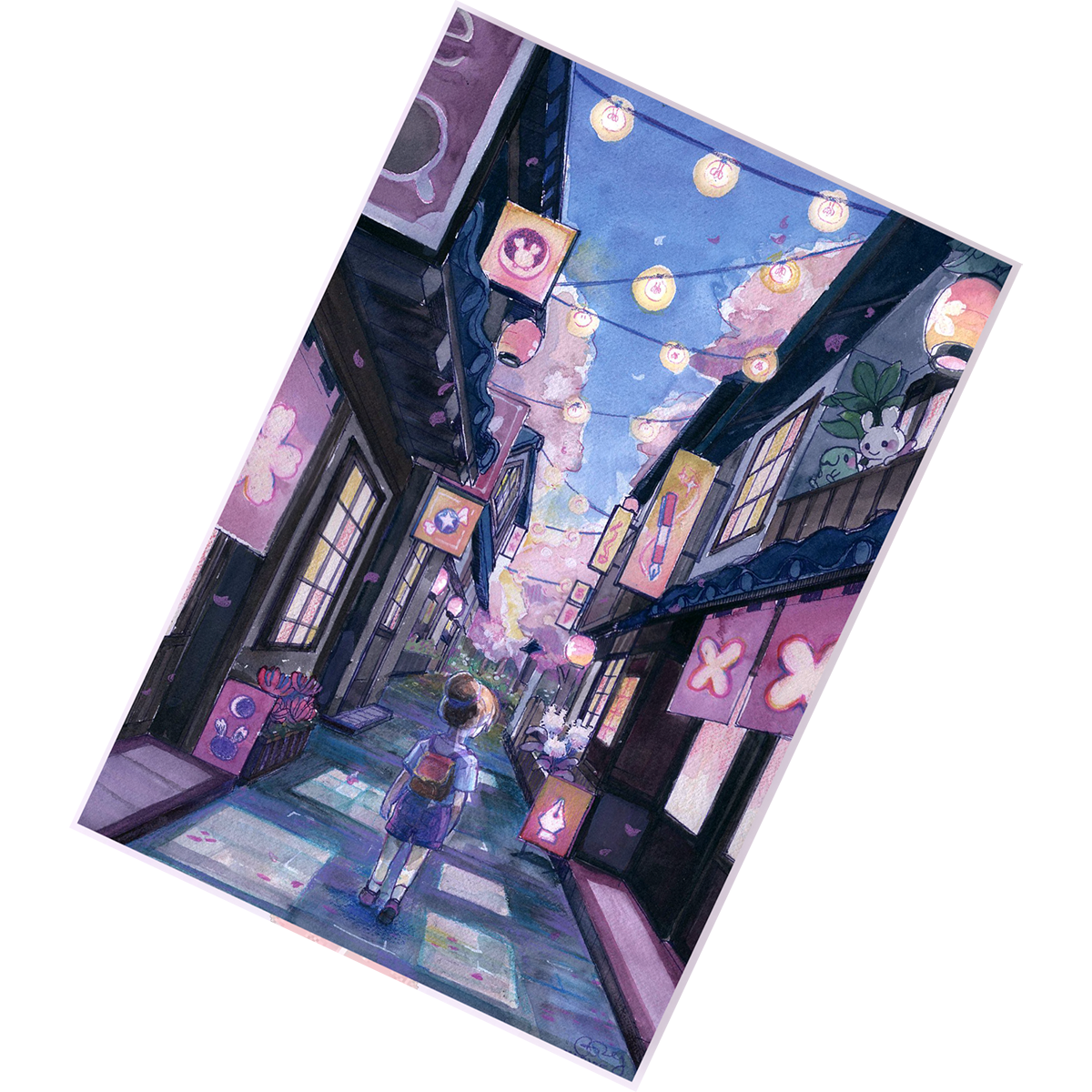 Esterbrook x Sakura Dragon Post Cards - Sakura Street-Pen Boutique Ltd