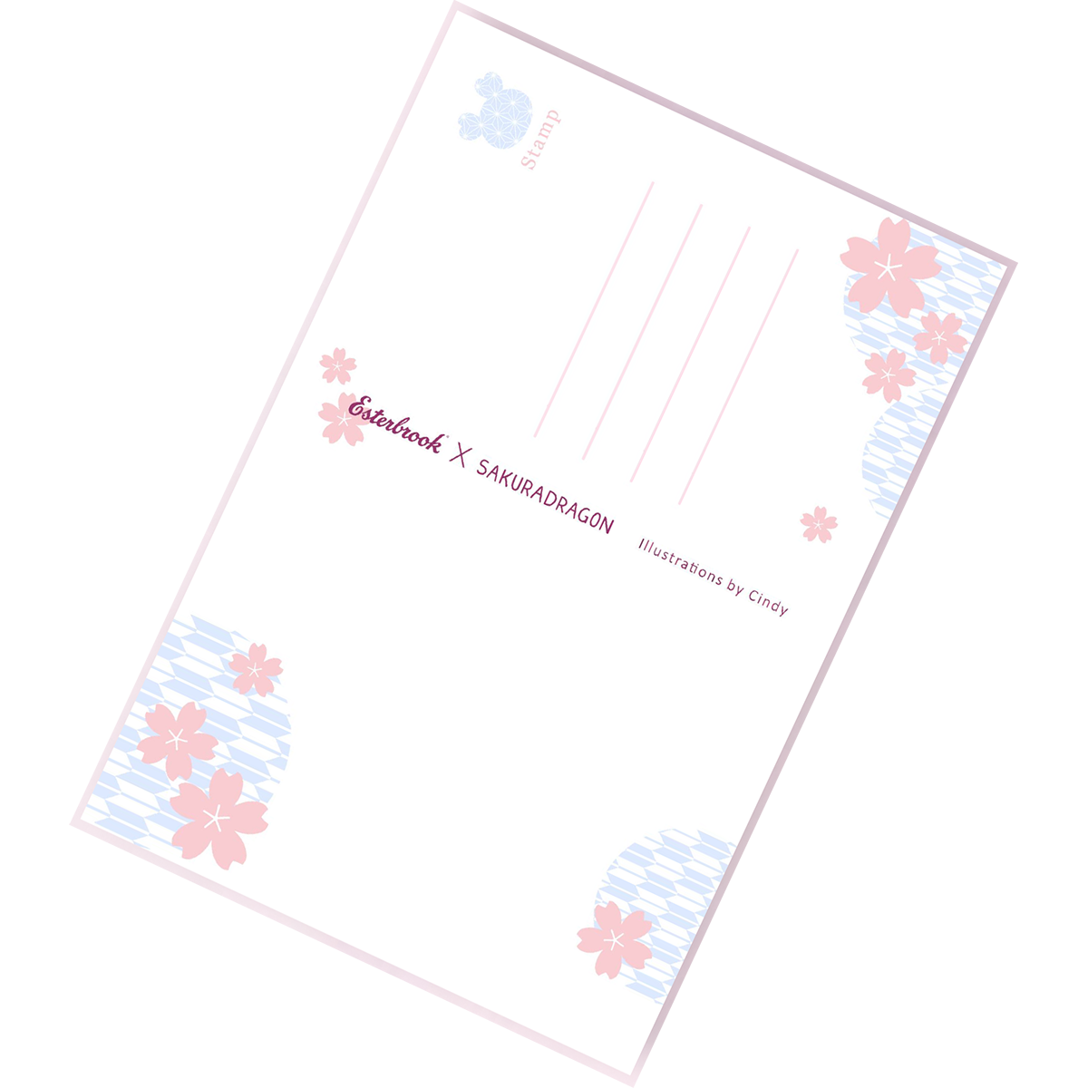 Esterbrook x Sakura Dragon Post Cards - Sakura Street-Pen Boutique Ltd
