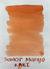 Sailor Manyo Ink Bottle - Kaki (Persimmon) - 50ml (Limited Edition) - Pen Boutique Ltd