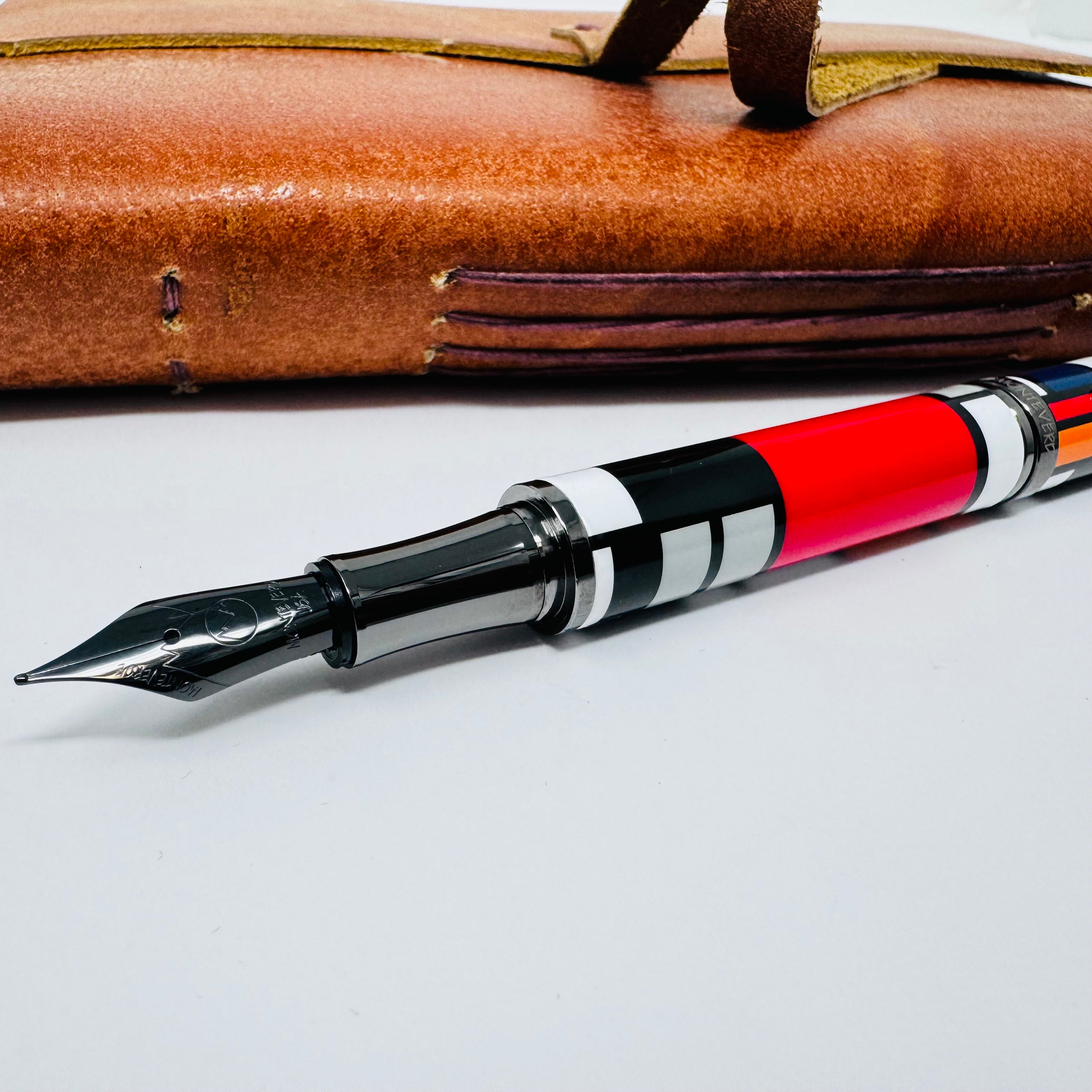 Monteverde Regatta Mondrian Limited Edition 921 Fountain Pen with ink. - Pen Boutique Ltd