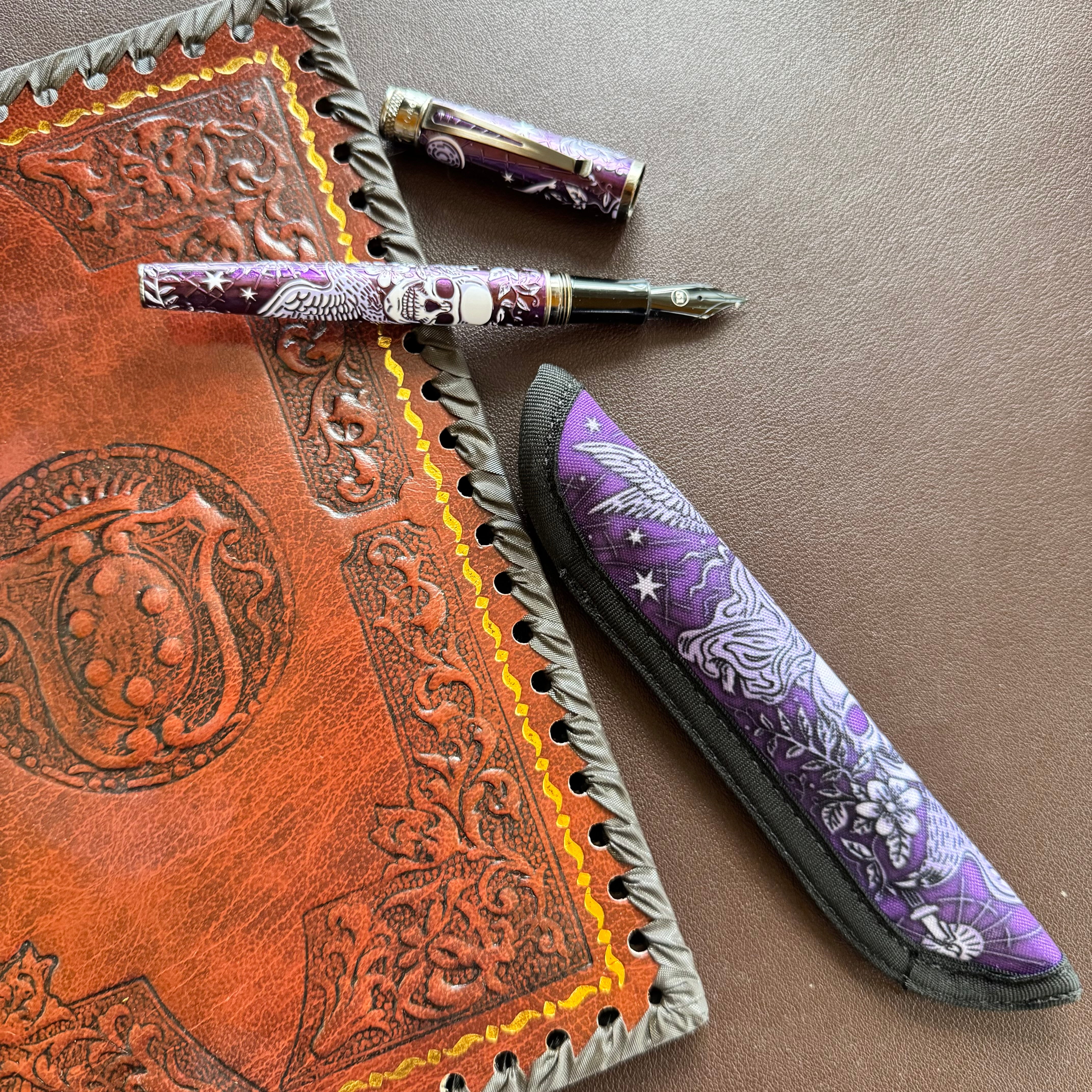 Retro 51 Tornado x Pen Boutique Exclusive Fountain Pen - Raven 3 - 2024 Edition - Pen Boutique Ltd